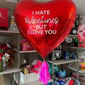 Globo corazon valentine´s