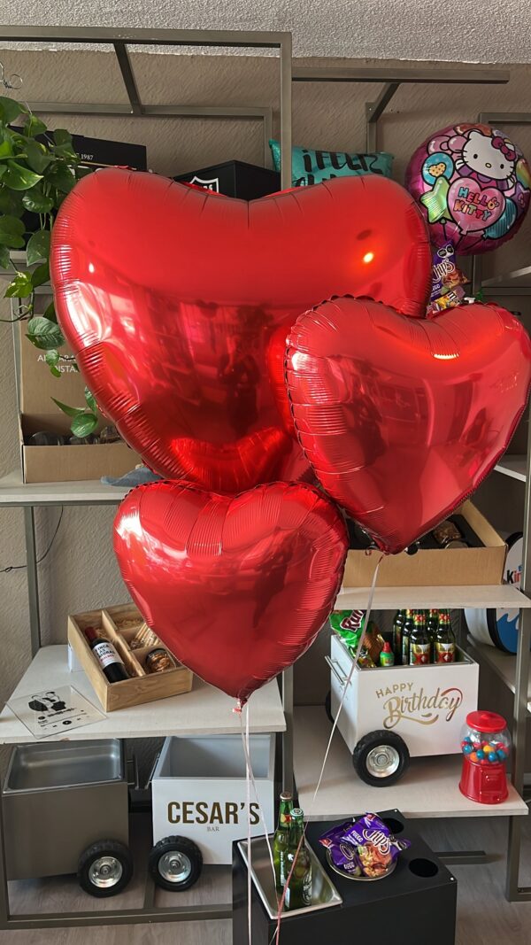 Combo Globos corazón