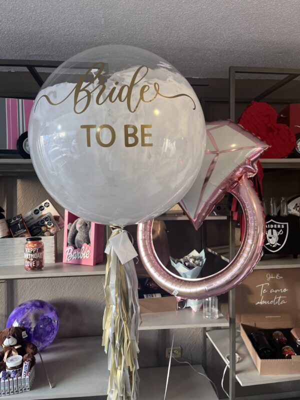 Arreglo globo Bride