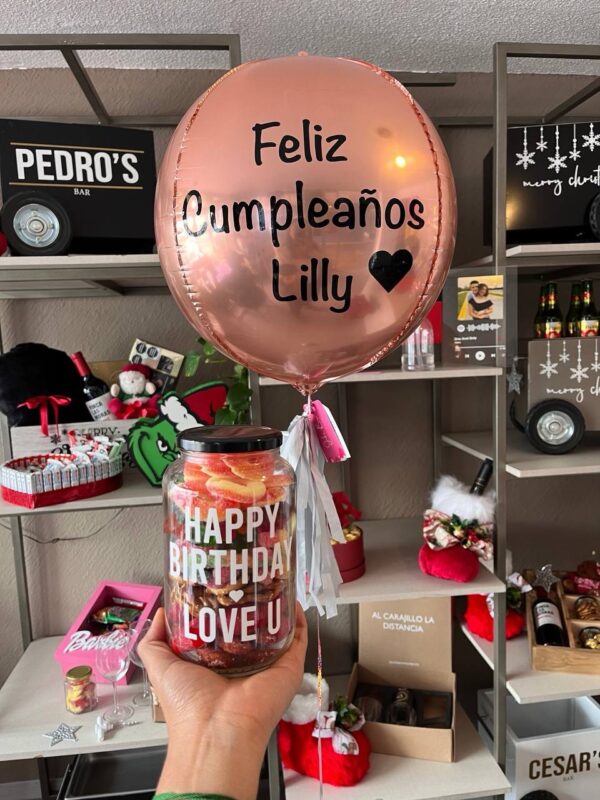 Combo globo orbz y big jar