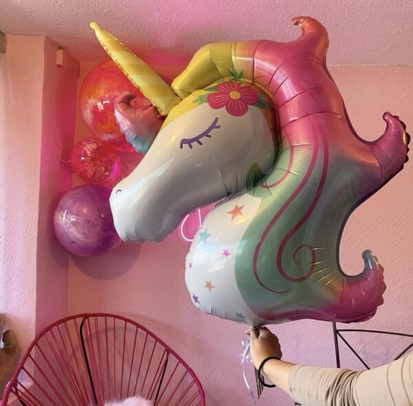 Arreglo globo unicornio