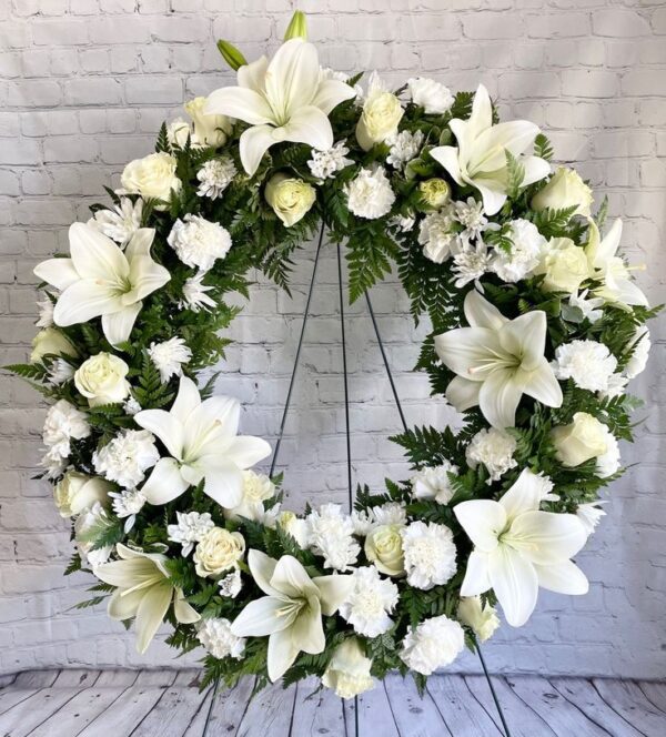 Corona grande ultimo adiós