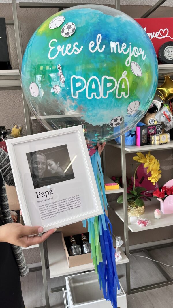 Combo marcó definición + burbuja papa mediana