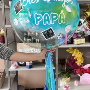 Burbuja papá con fotos personalizadas