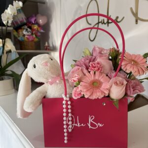 Flower bag con conejito