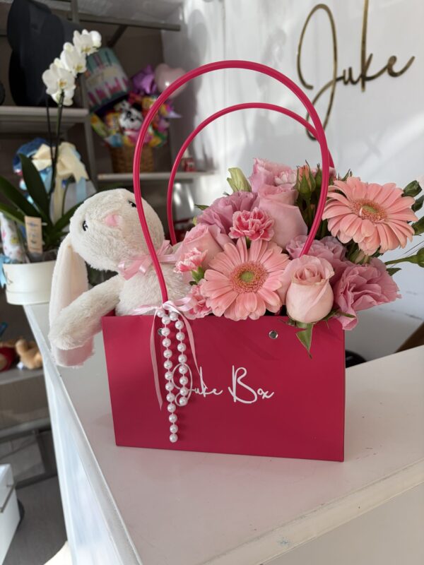 Flower bag con conejito