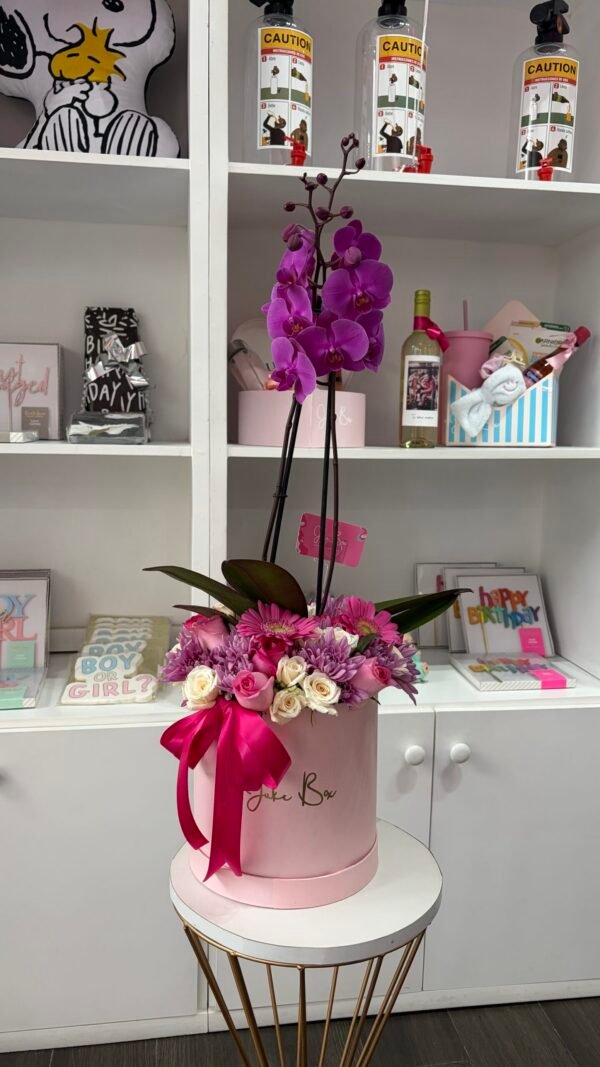 Orquídea en jardín
