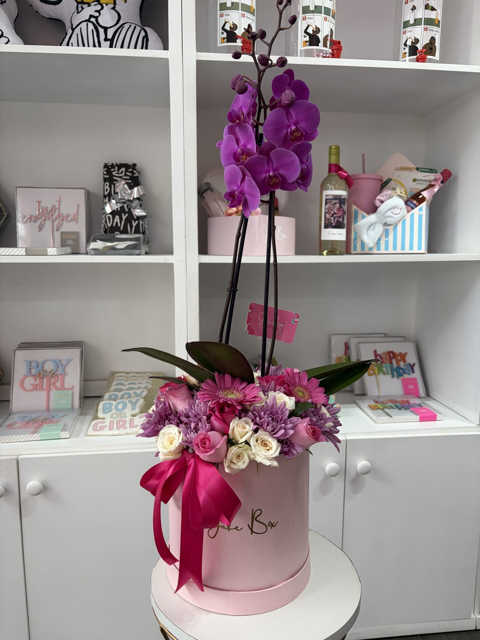 Orquídea en jardín